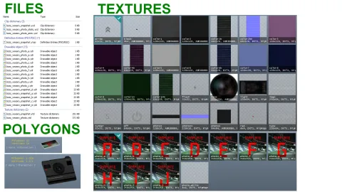 Snapshot props cameras tripods and studio lighting arranged in FiveM — view 2