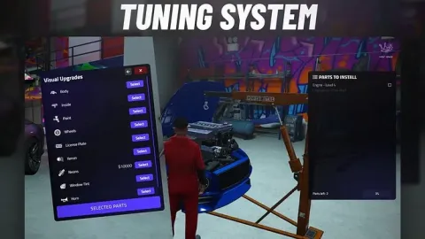 VMS Tuning - mechanic and tuning script for FiveM GTA 5 roleplay