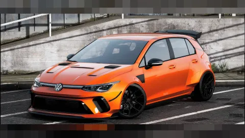Volkswagen Golf 8R Avante Design FiveM branded hot hatch