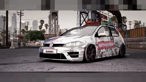 Volkswagen Golf Dark Edition hatchback for FiveM