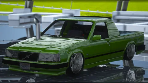 Volvo 945 EPA drift wagon for FiveM
