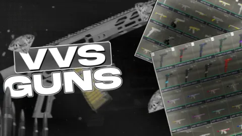 VVS Guns Pack — custom FiveM weapon pack shown in the weapon wheel