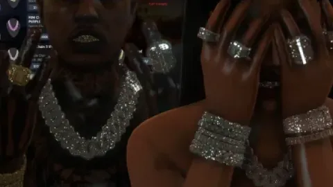 VVS Male Female Chains preview - FiveM clothing pack