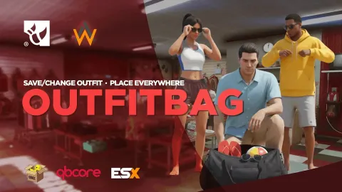Wais Outfit Bag - inventory and crafting script for FiveM GTA 5 roleplay