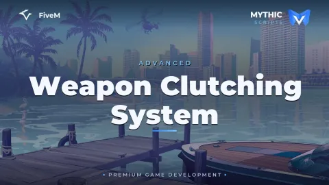 Weapon clutching system realistic carry animation shown in FiveM — view 2