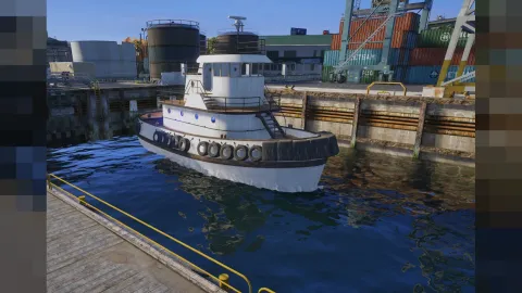 Weed tugboat interior with grow rooms, drying racks and packing space — FiveM MLO