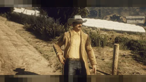 Westfield cowboy hat on an MP male character in FiveM — view 2