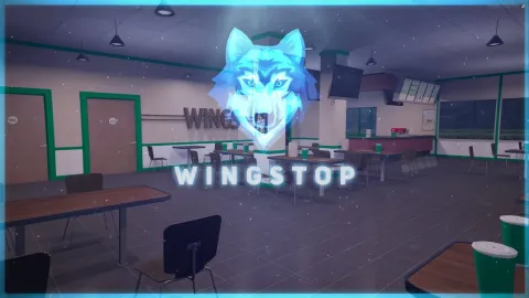 Wingstop MLO detailed interior preview for FiveM roleplay servers