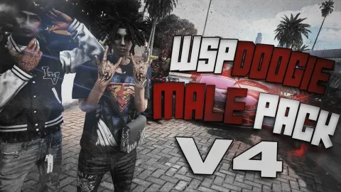 WSPDoogie Male V4 - clothing pack for FiveM GTA 5 roleplay
