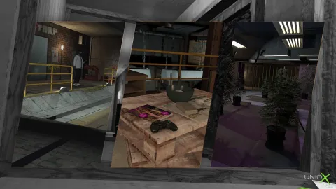 X labs part two containment room with clinical set dressing — FiveM MLO