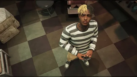 XXXTentacion ped custom character model for FiveM — view 2
