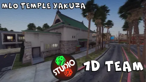 Yakuza Temple MLO interior preview for FiveM