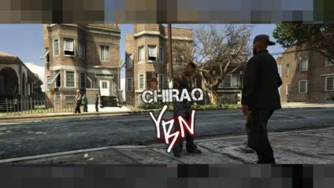 Chicago maps mlo bundle showing graffiti-covered urban blocks — FiveM MLO