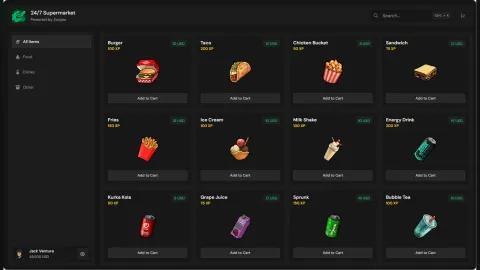 Cool shop script nui — FiveM asset preview