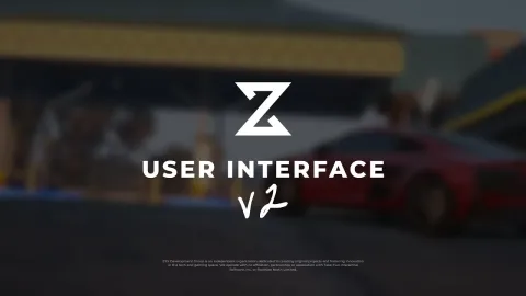 ZSX user interface pack with custom HUD and menus in FiveM